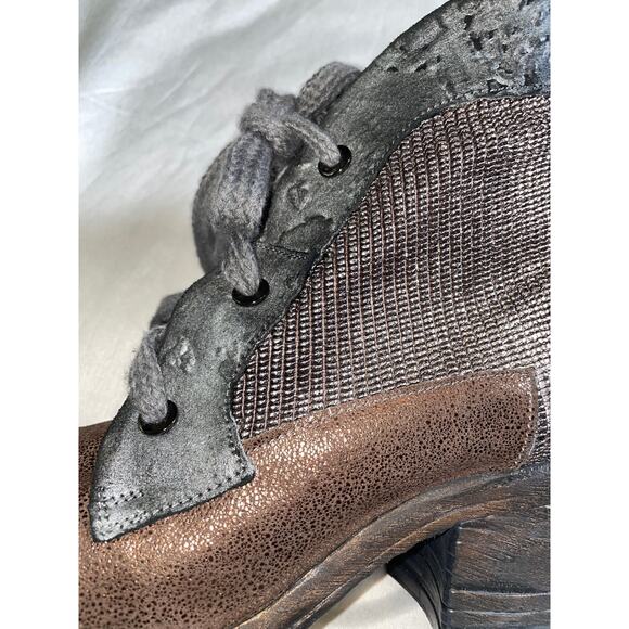 Papucei Women's Leather Lace Up Ankle Boot - NWOB - Women's Size 36 - Hand Made - Picture 2 of 12